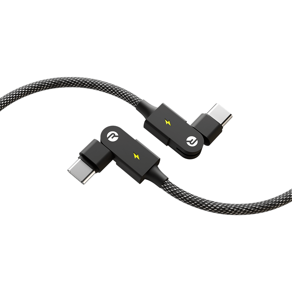 Type C: for Android & iPhone 15+ / 3ft / Black
