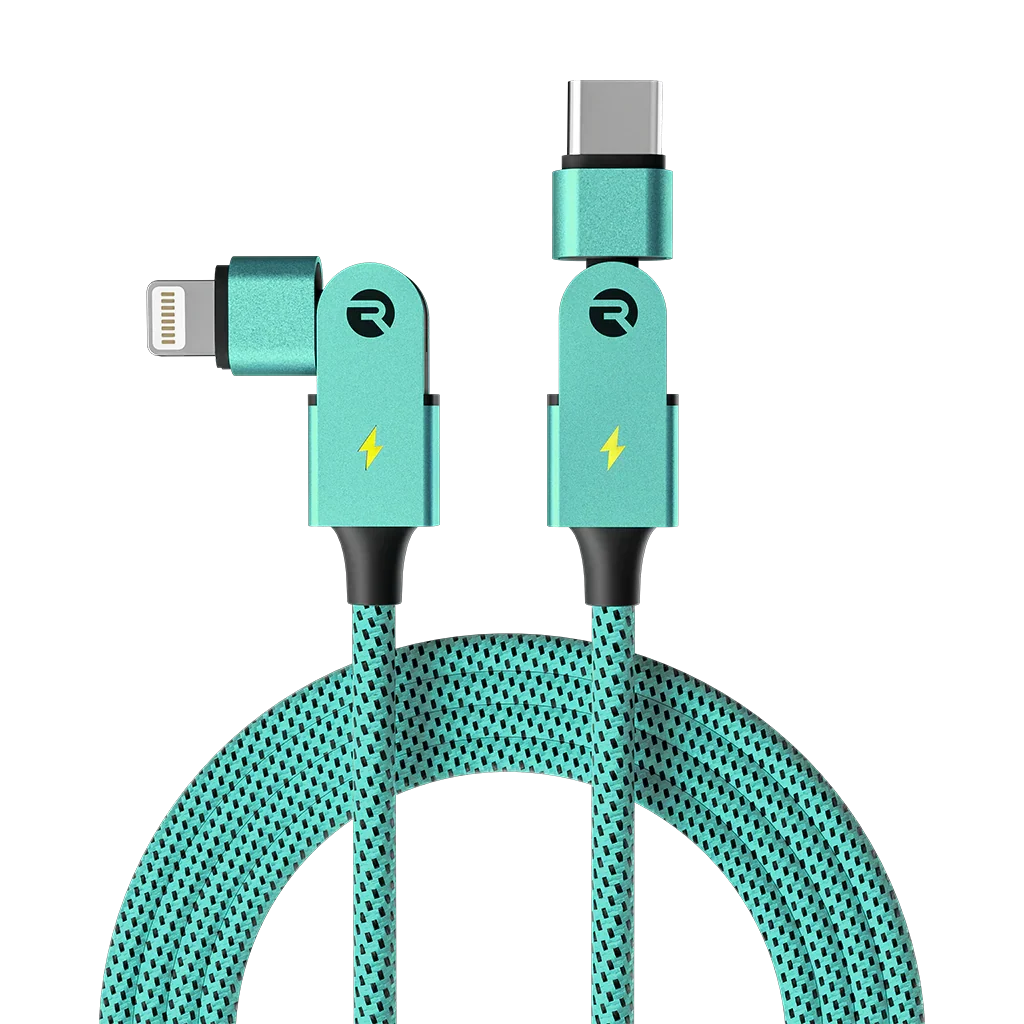 Lightning: for iPhone 13/14 and older / 3ft / Mint