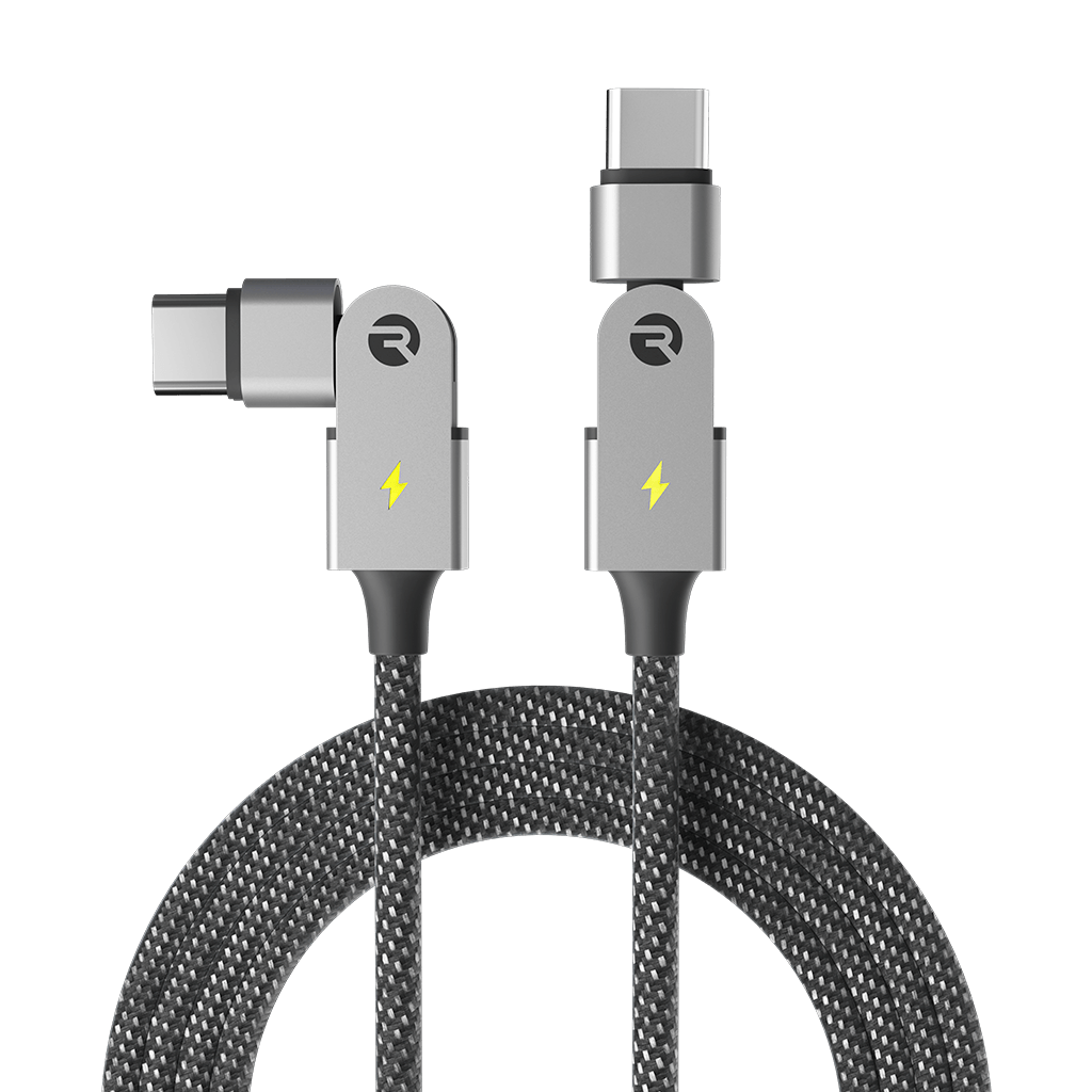 Type C: for Android & iPhone 15+ / 6ft / Black