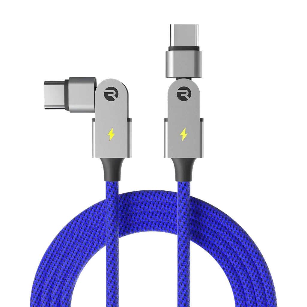 Type C: for Android & iPhone 15+ / 10ft / Blue