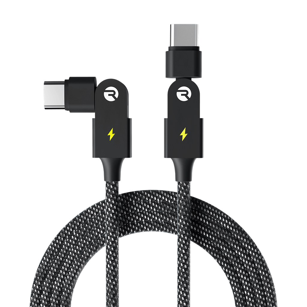 Type C: for Android & iPhone 15+ / 3ft / Black