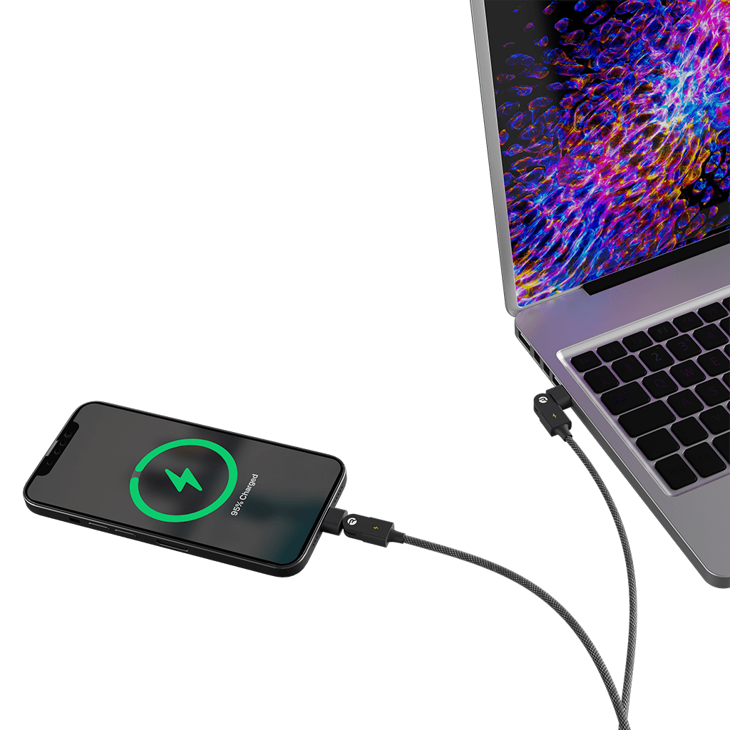 Type C: for Android & iPhone 15+ / 3ft / Black