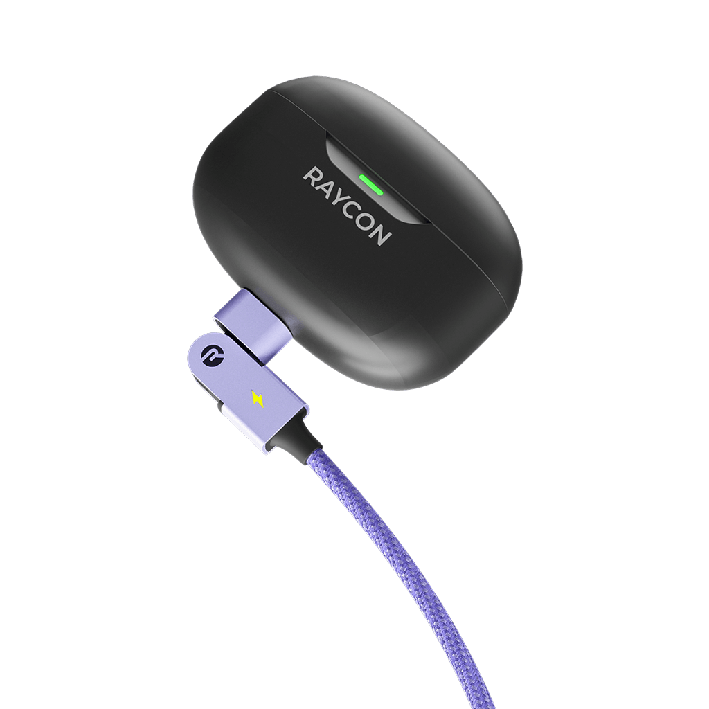 Type C: for Android & iPhone 15+ / 6ft / Purple