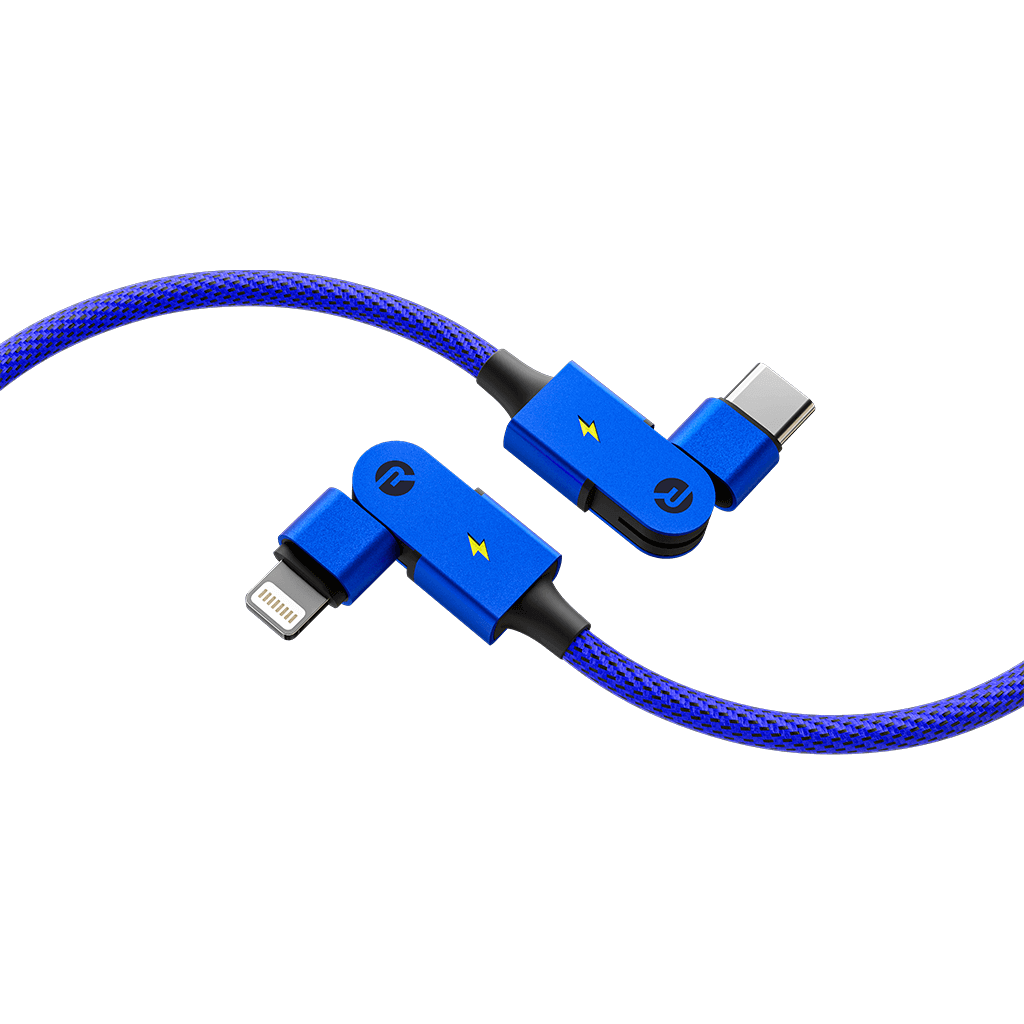 Lightning: for iPhone 13/14 and older / 3ft / Blue